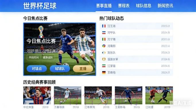 2026世界杯直播平台入口 2026世界杯直播平台入口