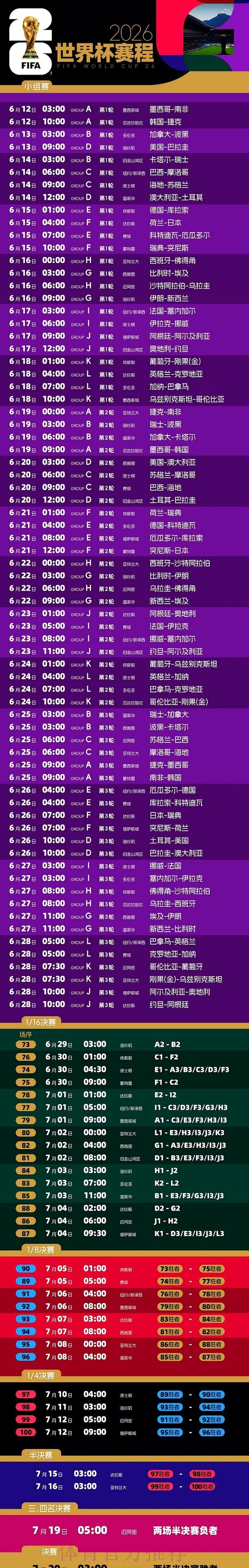 2026世界杯直播排行全站